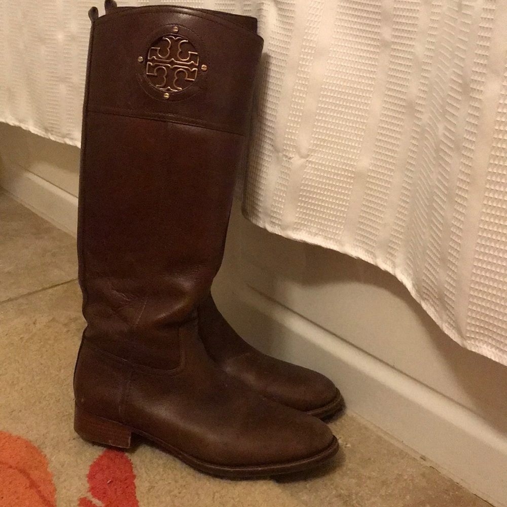 Tory Burch brown boots